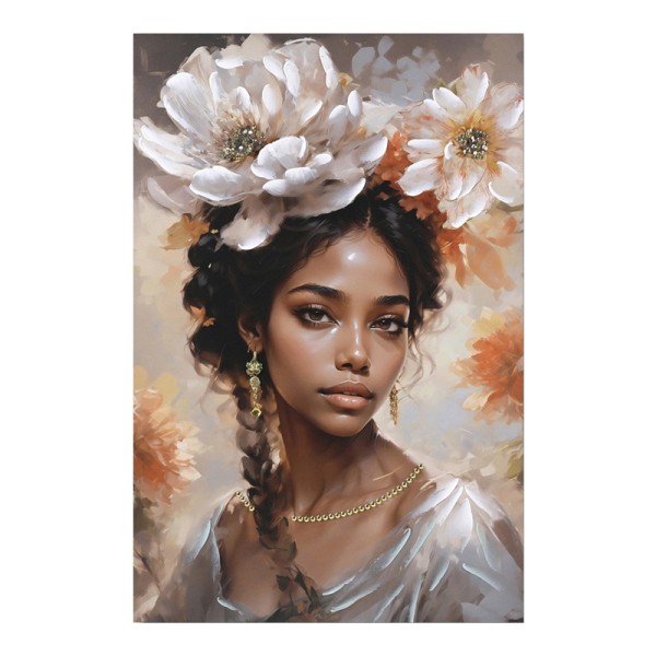 Πίνακας σε καμβά Lilibet 3D Inart 60x2.5x90εκ