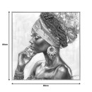 Πίνακας σε καμβά Jalo Ι 3D Inart με πλαίσιο 80x3.5x80εκ