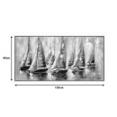 Πίνακας σε καμβά Yelkan Inart με πλαίσιο 120x3.5x60εκ