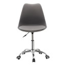 Καρέκλα γραφείου εργασίας Gaston II pakoworld PP-PU γκρι