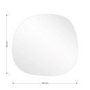 Καθρέπτης Frameless 1 pakoworld 49x1.2x52εκ