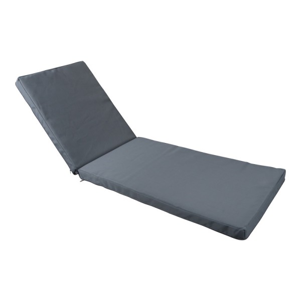 Μαξιλάρι Vertian pakoworld textilene σε ανθρακί απόχρωση 58x194x7εκ