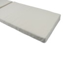 Μαξιλάρι Vertian pakoworld textilene σε μπεζ απόχρωση 58x194x10εκ