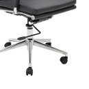 Καρέκλα γραφείου διευθυντή Tokyo pakoworld μαύρο pu 55.5x52x108εκ