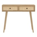 Κονσόλα Oslo pakoworld sonoma 100x29x81εκ