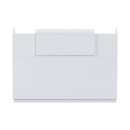 Γραφείο reception Lotus pakoworld σε λευκή απόχρωση 140x70x110εκ