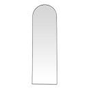 Καθρέπτης Plaza I pakoworld αλουμίνιο σε μαύρη απόχρωση 50x28x160εκ