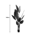 Διακοσμητικό φυτό Palm tree σε γλάστρα Inart πράσινο pp Υ180εκ