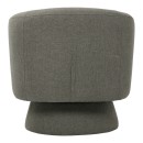 Πολυθρόνα περιστρεφόμενη Kreslo pakoworld ύφασμα σε χακί απόχρωση 78x81x77εκ
