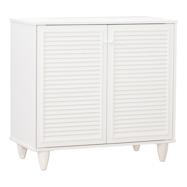 Παπουτσοθήκη-ντουλάπι Ronan pakoworld σε λευκή απόχρωση 70.5x35x66εκ