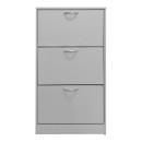 Παπουτσοθήκη Savaz pakoworld σε λευκή απόχρωση 60x24x114εκ