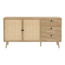 Μπουφές Oslo pakoworld sonoma 150x39x79εκ