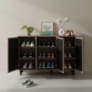 Παπουτσοθήκη-ντουλάπι Ronan pakoworld χρώμα φυσικό 105x35x66εκ