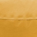 Πουφ πολυθρόνα Norm PRO pakoworld υφασμάτινο αδιάβροχο κίτρινο