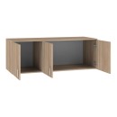 Πατάρι ντουλάπας Royal pakoworld τρίφυλλο sonoma 150x58x53εκ