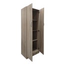 Ντουλάπα δίφυλλη Lego pakoworld σε sonoma απόχρωση 60x42x180εκ