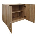 Πατάρι ντουλάπας δίφυλλο Lego pakoworld σε sonoma απόχρωση 80x42x60εκ