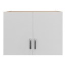 Πατάρι ντουλάπας δίφυλλο Lego pakoworld σε sonoma-λευκή απόχρωση 80x42x60εκ