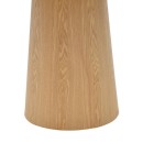 Tραπέζι Donda pakoworld mdf sonoma Φ100x76εκ