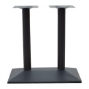 Βάση τραπεζιού Tabolosa pakoworld μεταλλική σε μαύρη απόχρωση 70x40x72εκ