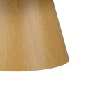 Τραπέζι σαλονιού Soleire Inart λευκό μαρμάρου sintered stone -μεταλλική βάση Φ70x41.5εκ