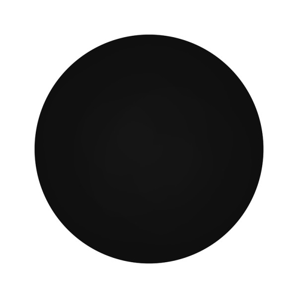 Επιφάνεια τραπεζιού Senlo pakoworld τ.Werzalit μαύρο Φ60εκ