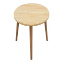 Τραπέζι σαλονιού Barton pakoworld sonoma-καφέ 90x45x40εκ