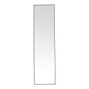 Καθρέπτης Moira pakoworld αλουμίνιο σε μαύρη απόχρωση 40x28x150εκ