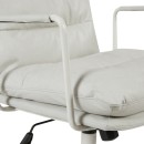 Καρέκλα γραφείου διευθυντη Kreno pakoworld PES γκρι 56x67x89-97εκ