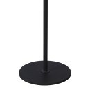 Καλόγερος Lelom pakoworld μέταλλο σε μαύρη απόχρωση Φ30x170εκ