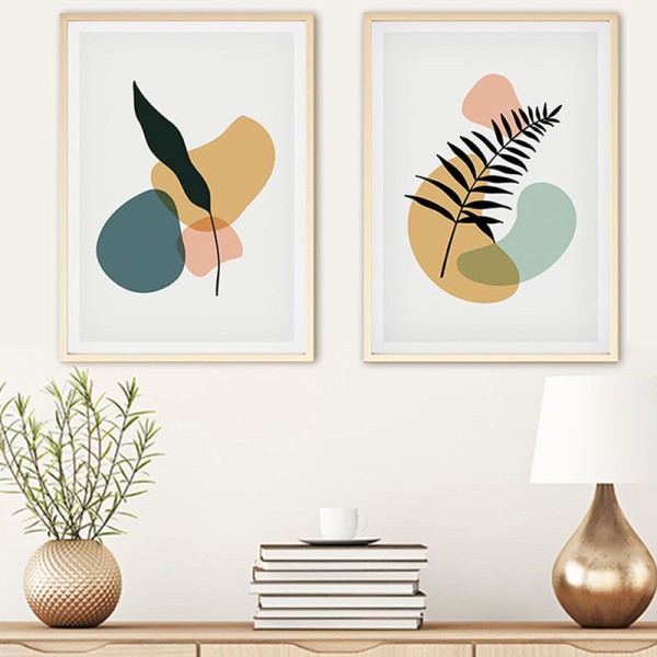 Πίνακας σε καμβά Keniko pakoworld δίπτυχος με ψηφιακή εκτύπωση 50x3x70εκ