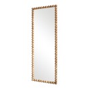 Καθρέπτης Ledalo pakoworld ξύλο σε φυσική απόχρωση 45x4.5x130εκ