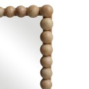 Καθρέπτης Ledalo pakoworld ξύλο σε φυσική απόχρωση 45x4.5x130εκ