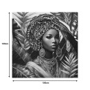 Πίνακας σε καμβά Gangalo 3D Inart 100x3x100εκ