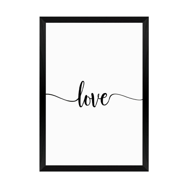 Πίνακας Elyrda pakoworld με ψηφιακή εκτύπωση και πλαίσιο 33x1.5x48εκ