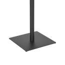 Τραπέζι Nerobian pakoworld mdf σε καρυδί απόχρωση 60x60x75εκ