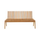 Πολυμορφικός καναπές-παγκάκι Jey pakoworld teak ξύλο σε φυσική απόχρωση 120x57.5x80εκ