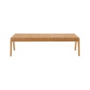 Πολυμορφικός καναπές-παγκάκι Jey pakoworld teak ξύλο σε φυσική απόχρωση 120x57.5x80εκ