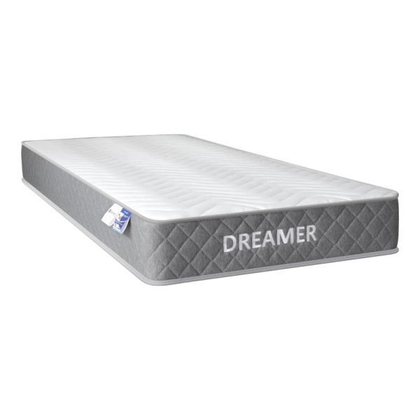 Στρώμα Dreamer pakoworld pocket spring compressed διπλής όψης 20cm 90x190εκ