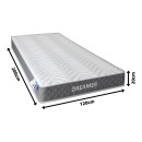Στρώμα Dreamer pakoworld pocket spring compressed διπλής όψης 20cm 120x200εκ