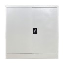 Μεταλλικό ντουλάπι Armon pakoworld ανοιχτό γκρι 90x45x90εκ