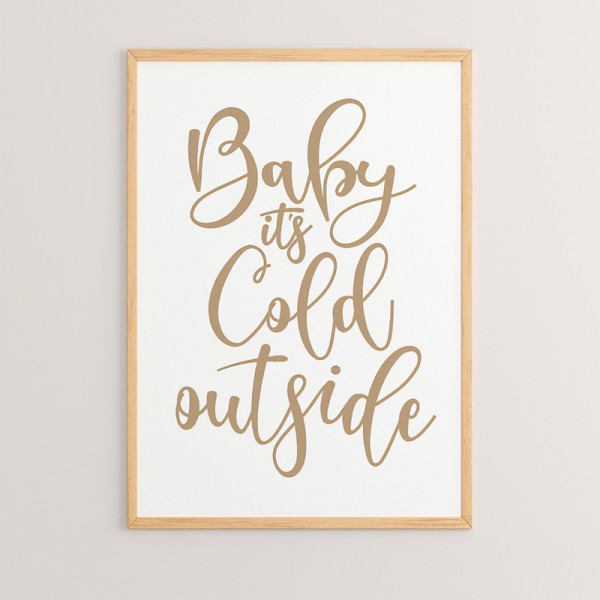 Πίνακας Berby pakoworld με ψηφιακή εκτύπωση και πλαίσιο 33x1.5x48εκ