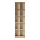 Βιβλιοθήκη Oteca 10θέσεων pakoworld oak 51.1x25.4x180εκ