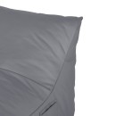 Πουφ ξαπλώστρα επαγγελματικό Otenda pakoworld αδιάβροχο σε ανθρακί απόχρωση 67x110x65εκ