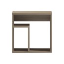 Κομοδίνο Doublo pakoworld sonoma 40x35x40εκ