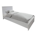 Σετ Κρεβατοκάμαρας Athos Λευκό με Κρεβάτι 90x190εκ Σετ 2τεμ