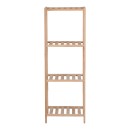 Ραφιέρα δαπέδου Zendia pakoworld ξύλο ελάτου σε φυσική απόχρωση 35x30x100εκ