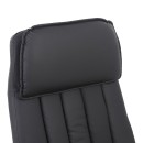 Καρέκλα γραφείου διευθυντή Morales pakoworld pu μαύρο 60x70x118-124εκ