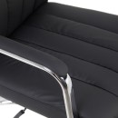 Καρέκλα γραφείου διευθυντή Morales pakoworld pu μαύρο 60x70x118-124εκ