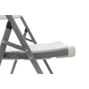 Καρέκλα catering-συνεδρίου πτυσσόμενη Edison pakoworld χρώμα λευκό | Συσκευασία 4 τμχ